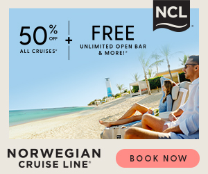NCL 50% Off + Free at Sea - Special cruise offer